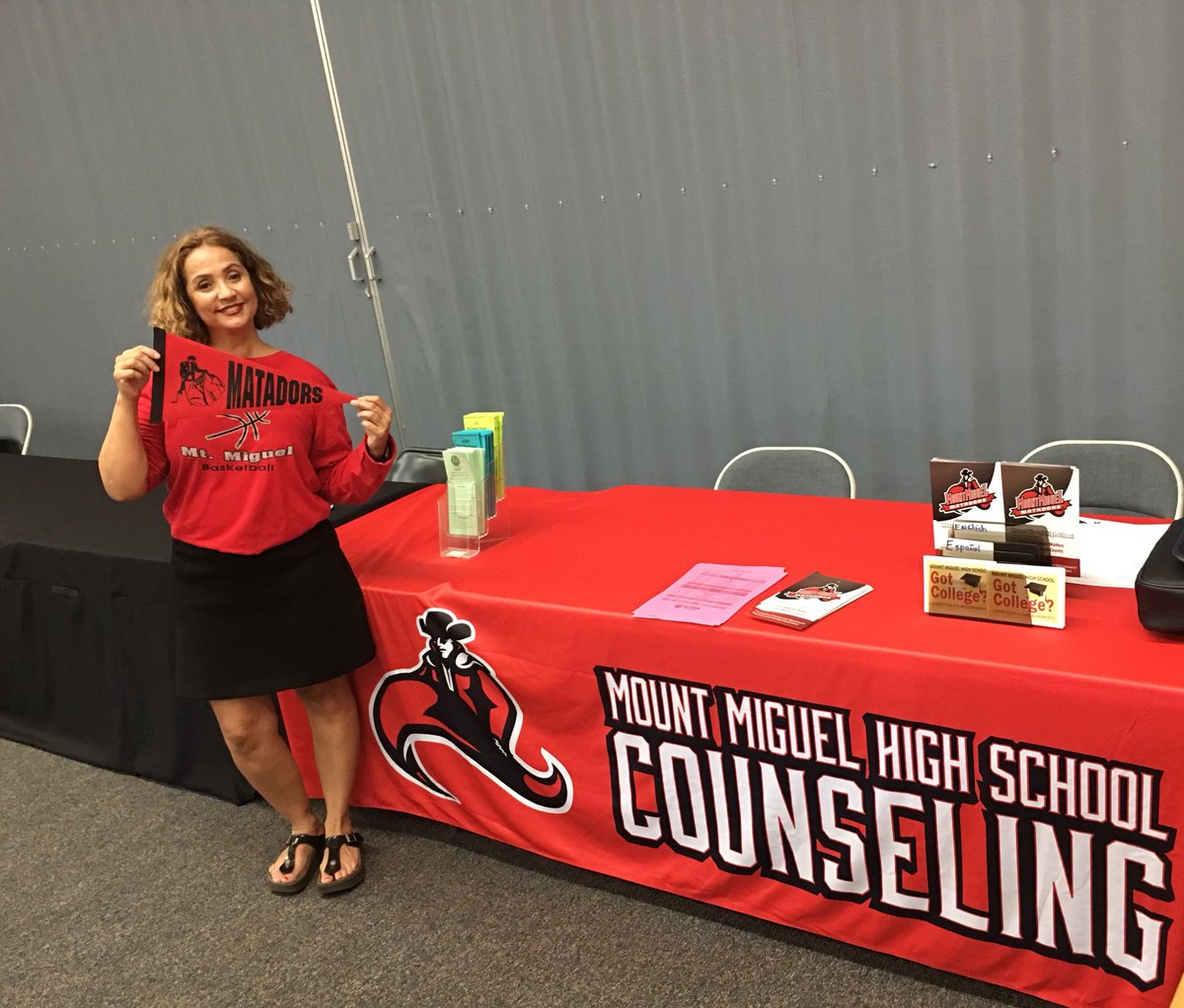 Ready to present to Keiller Leadership Academy 8th grade parents and students! #MatadorsMakeItHappen