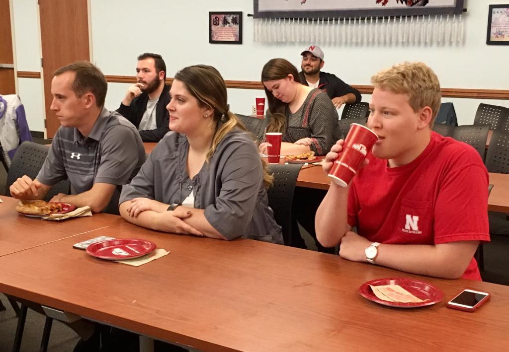 AFPFNE's tweet image. @ UNL talkin about free speech. "All NEs &amp;amp; students w/in higher ed system should have an opp to civilly challenge the status quo." -@MJLitt