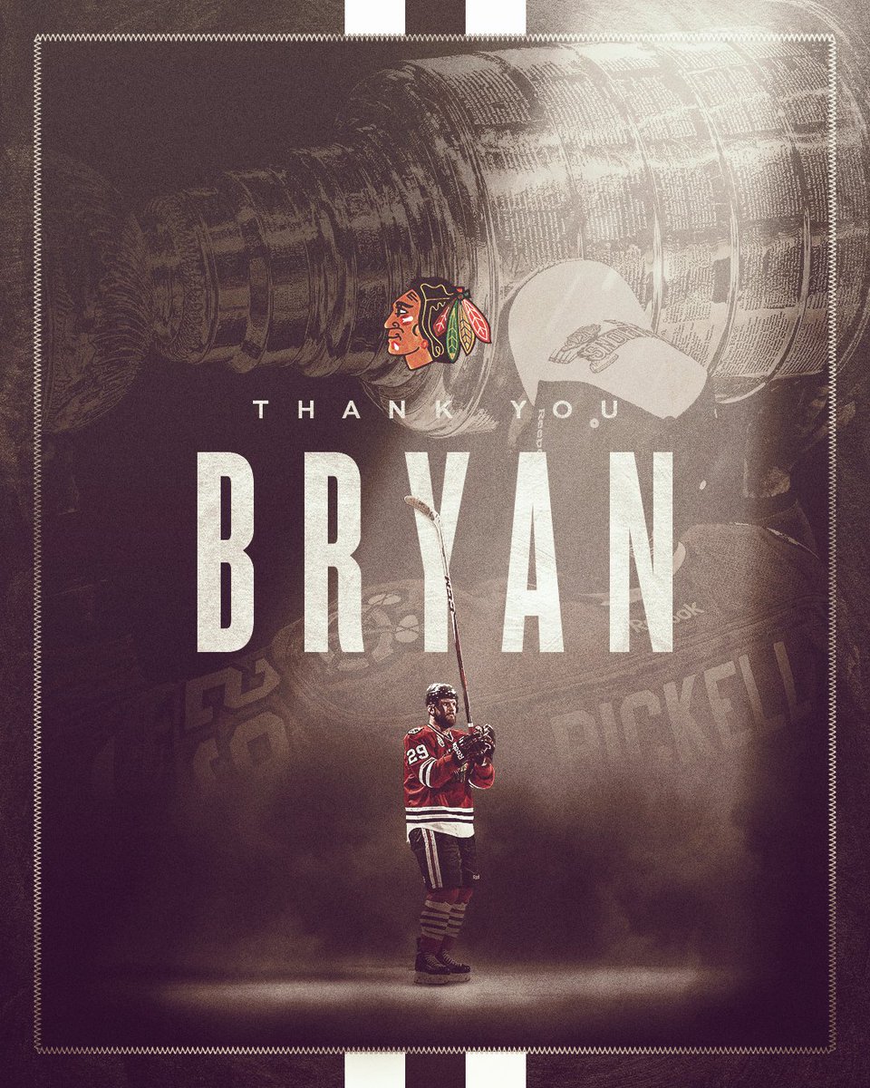 You'll always be a part of the #Blackhawks family, Bicks. #BickellBrave #OneMoreShift