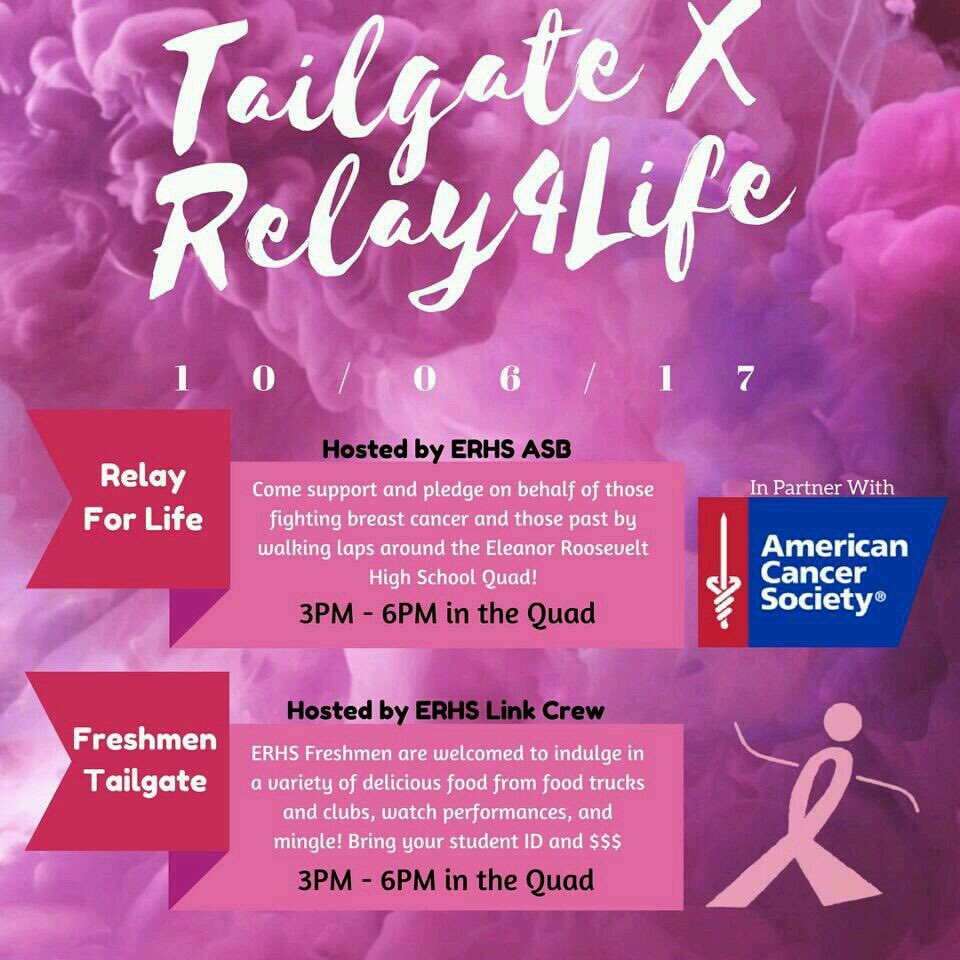 TOMORROW! Please come and support at the quad. 💓Bring your student ID and money.
