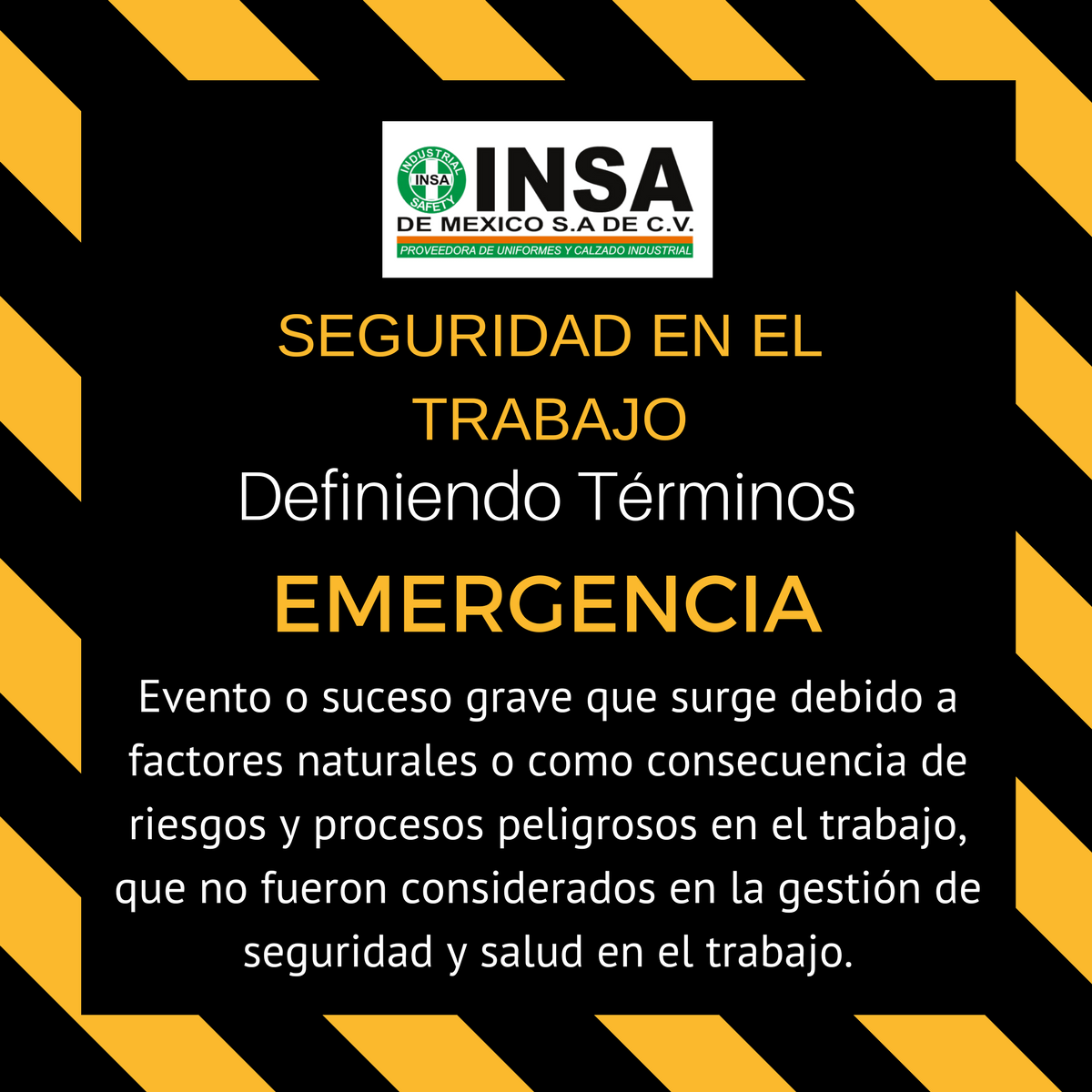 INSA_de_Mexico's tweet photo. Definiendo términos: Emergencia

Ordena calzado industrial hoy! https://t.co/LTHU3FzHGY

#CalzadoIndustrial
#INSA https://t.co/NOCt6DKRQr