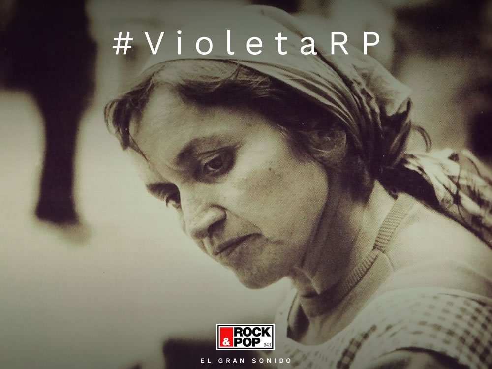 rockandpop's tweet photo. Quédate en la 94.1 en el especial #VioletaRP escuchando Cantores que reflexionan: sintiendo a Violeta! https://t.co/xz3Pmgp8JD https://t.co/pbELj4E56j