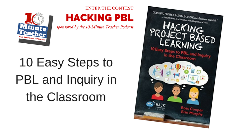 coolcatteacher's tweet photo. JUST POSTED: Hacking Project Based Learning Book Giveaway https://t.co/KAtmHm1bZ5 #hackpbl #Hacked https://t.co/noG5FCE9wr