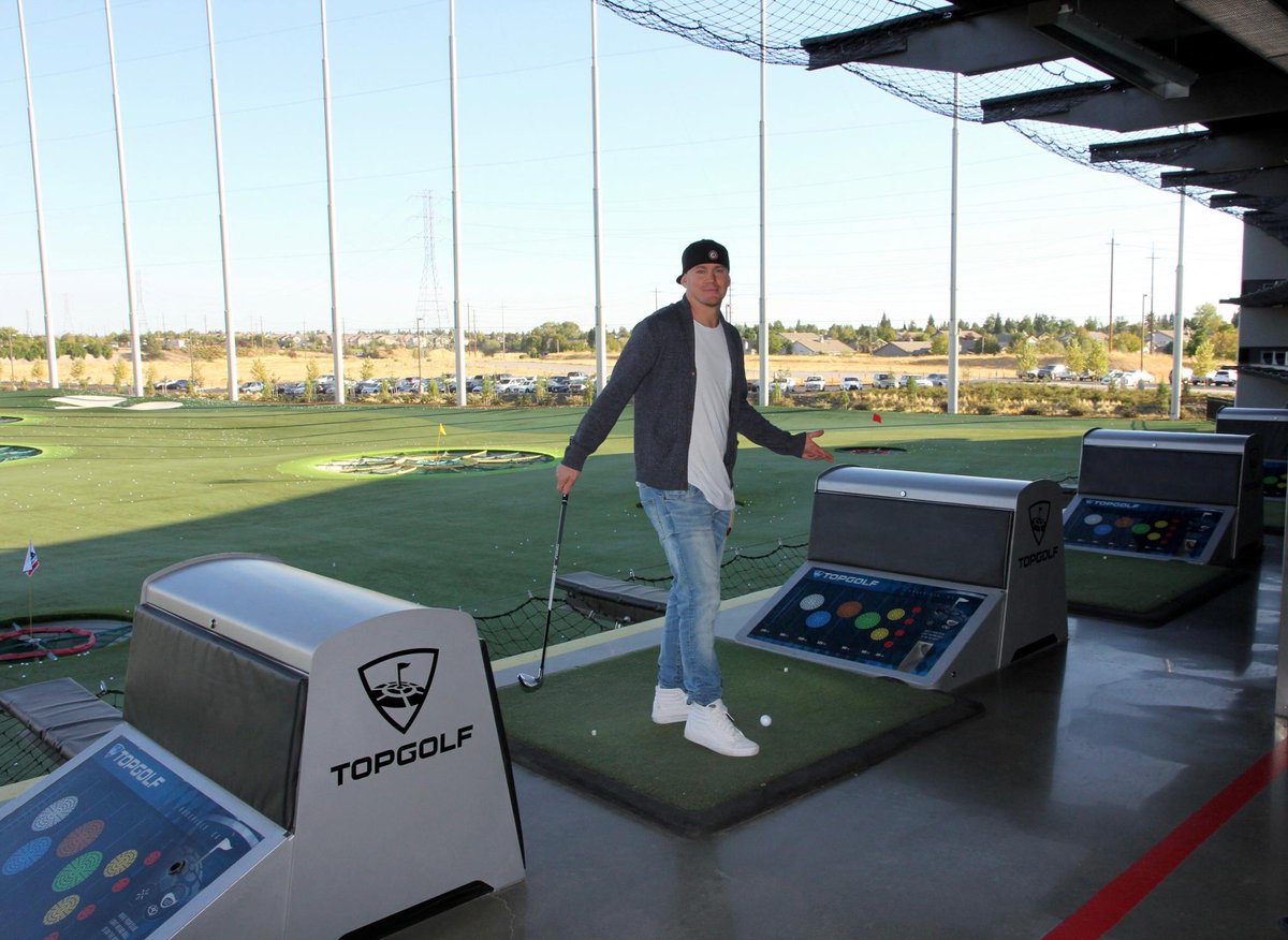 Topgolf Channingtatum Stopped By Topgolf Roseville And It S Safe To Say There Was Magic In The Air Topgolf Channingtatum Stopped By Topgolf Roseville And It S Safe To Say There Was Magic In The Air