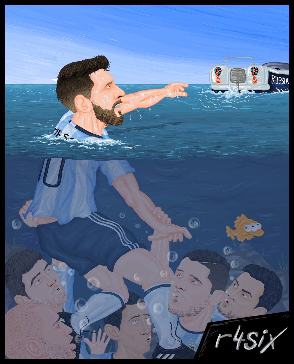 #Argentina con #Messi se Hunde y se aleja de #Rusia2018 
#LaRojaxFOX #FoxSports #VivaChilexESPN #ESPN #VamosChileCTM