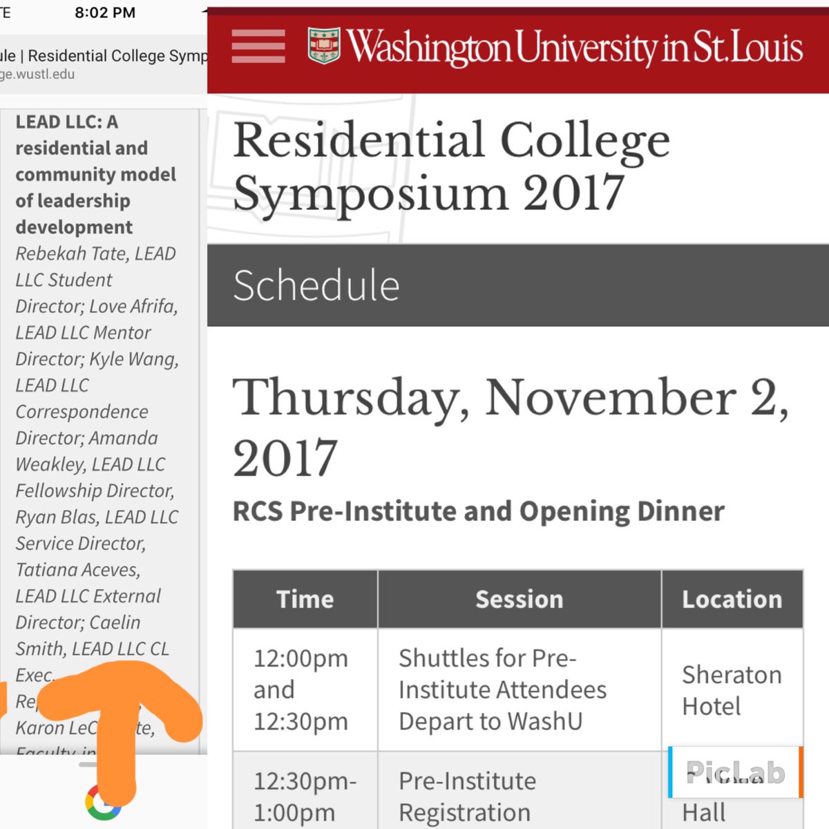 BeckeWren0331's tweet photo. My girl is presenting at The (national) Residential College Symposium at Washington University in St. Louis! #Baylormom https://t.co/lfsctYR2Uo