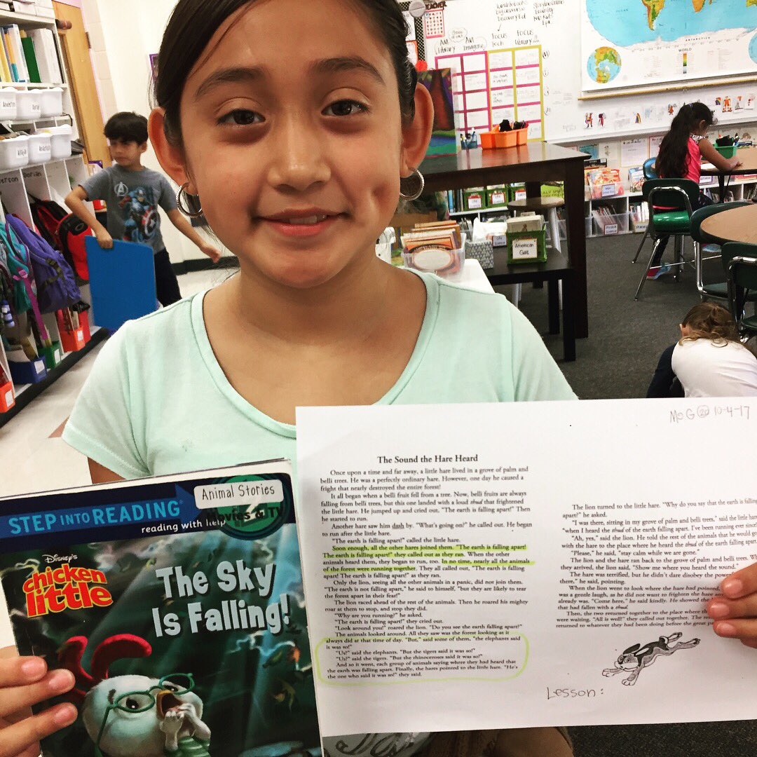 3rdGradewithMsG's tweet photo. When a student brings you a book they connected to a story you read together. Awesome! 📚 #602kids #texttotextconnection #thoughtfulreaders https://t.co/ZOkqXfFRu3