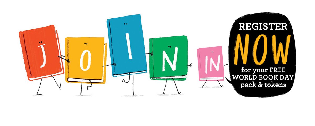 WorldBookDayUK's tweet photo. Do something brilliant today &amp; register NOW for your FREE #WorldBookDay pack &amp; tokens. #schools #library #books 
https://t.co/E4ZvXRzcUk https://t.co/2gWN00hO6v