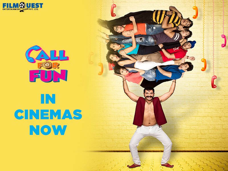 CallForFunFilm's tweet photo. A fun-filled movie with comedy, drama, and masti, #CallForFun is now in cinemas!
Book your tickets NOW - https://t.co/0bpT6wuiqG https://t.co/v3gdVgkOJE