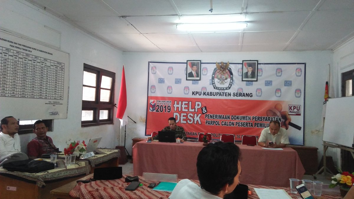 KPU Kabupaten Serang belum terima dokumen persyaratan pendaftaran Parpol Calon Peserta Pemilu 2019

inilahbanten.co.id/detail/kpu-ser…