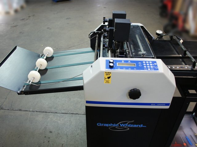 usedpresses's tweet image. For Sale: #GRAPHICWHIZZARD GW12000 Bindery and Finishing machine is now available at best price. used-presses.net/product/binder… #UsedBinderyMachine