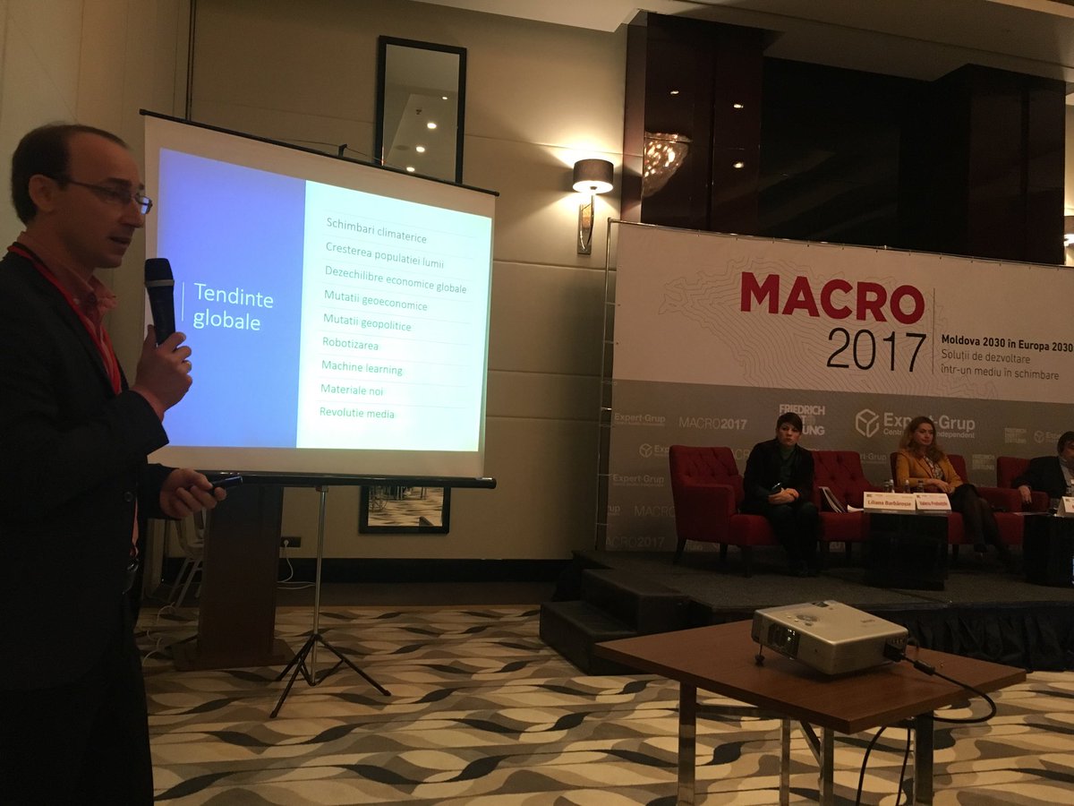 AdrianLupusor's tweet photo. Discussing global trends that could shape the development of Moldova until 2030 #expert-grup #macroconference2017 https://t.co/Sqy0WKDMZB