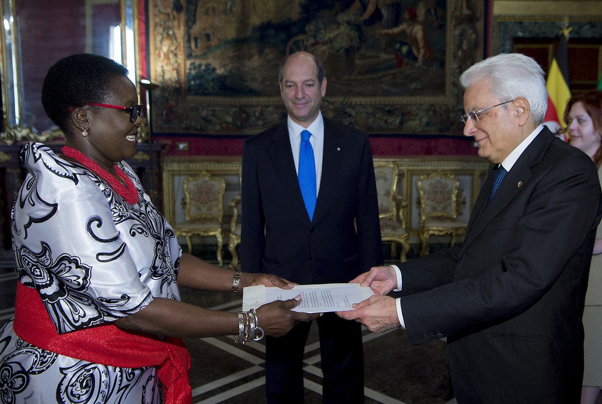 Uganda Embassy Rome tweet media