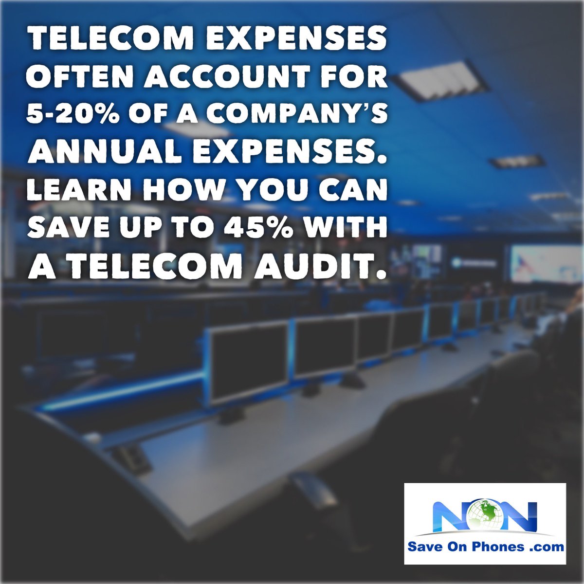 #Telecom #Expenses often account for 20% of a company's expenses. Learn how to save up to 45% with a #Telecom #Audit bit.ly/2vOvYHe