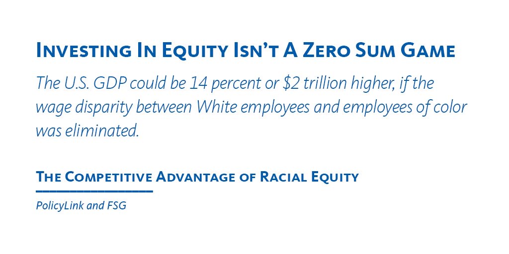 PromiseNeighbor's tweet photo. Racial Equity Is Good for Business, asserts @policylink report https://t.co/O7EWUiFMY7 &amp; op-ed https://t.co/aaTLZwjD9o https://t.co/yKzmxjEZ8N