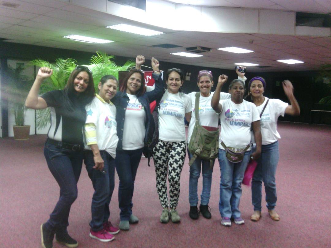 Las mujeres de unamujer  dispuestas a la batalla el 15 de octubre por las gobernaciones