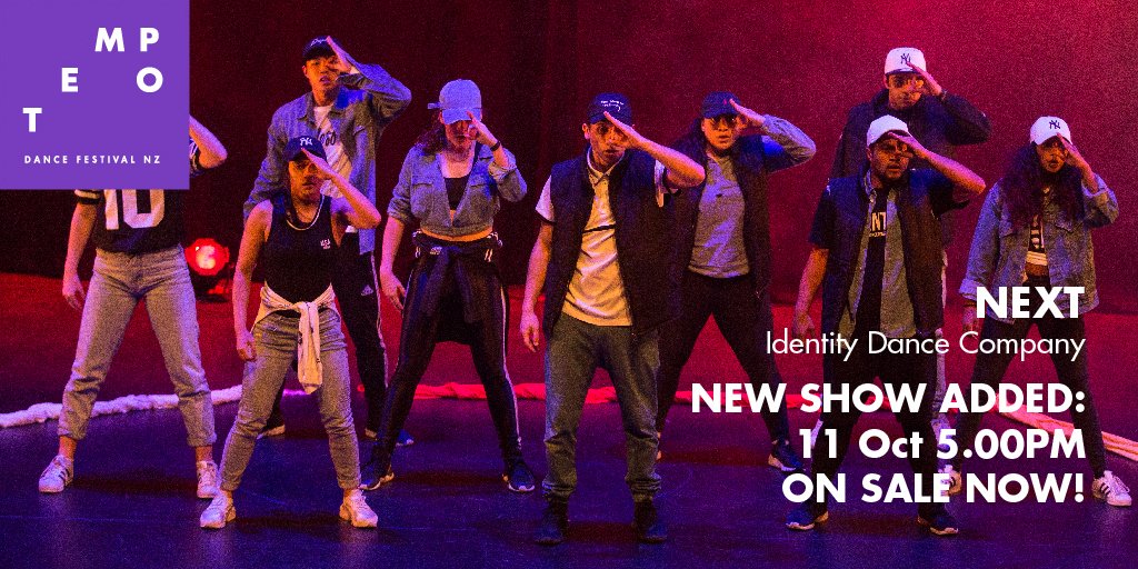TempoDanceFest's tweet photo. Extra show added for NEXT from @IDentityDC. Wed 11 Oct 5pm Book https://t.co/Yi62lMFYKp https://t.co/juemRoKF5e