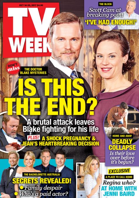 Calling all #DoctorBlake fans! You won't want to miss this week's issue of TV WEEK. On stands tomorrow! <a href="/doctorblaketv/">Dr Blake Mysteries</a> @CraigMcLachlan_