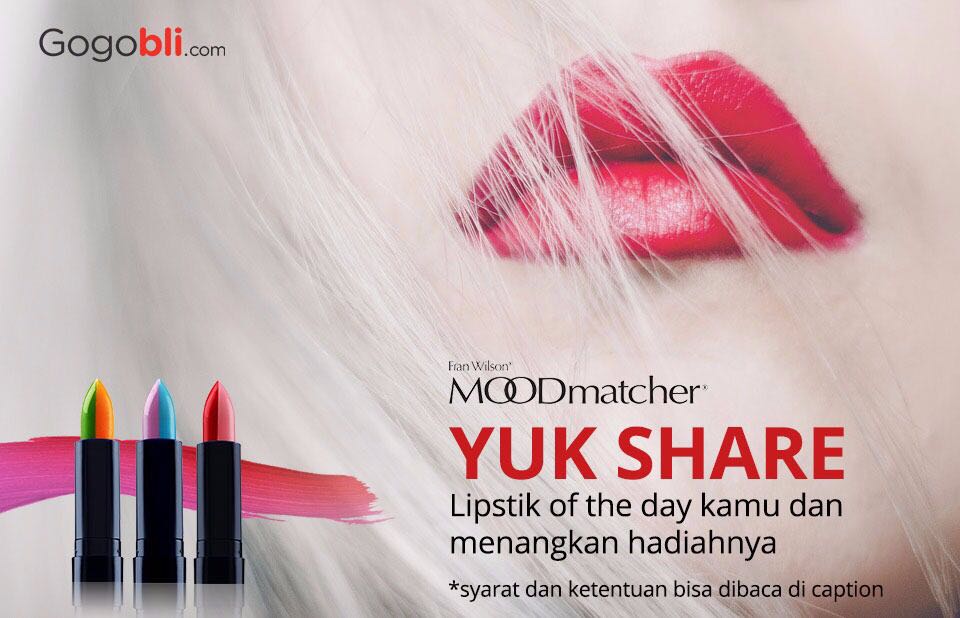 GoGoBli's tweet photo. Hai, #GogoFriends! Sudah pada ikutan kuis MOOD Matcher berhadiah voucher belanja di #Gogobli belum? Yuk ikutan https://t.co/omLwbGdkdx https://t.co/dDyXMgTsLW