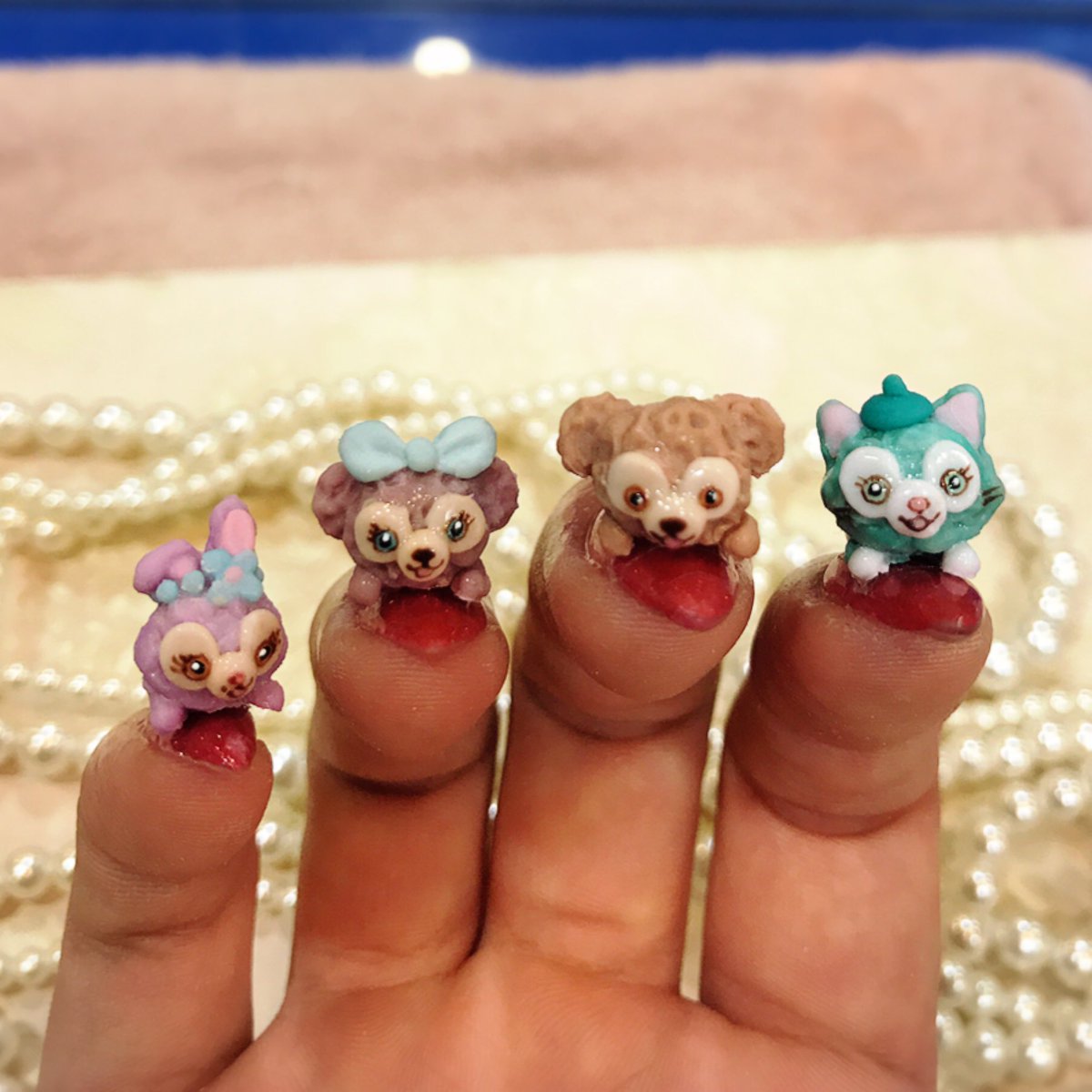 Nailsalon Clear 在 Twitter 上 寝そべりキャラクター Nail Nailart Naildesign Gelnail Gel Nailsalon ネイル ネイルデザイン ネイルアート ジェルネイル トレンドネイル キャラネイル 3dネイル ディズニーネイル ダッフィーネイル T Co