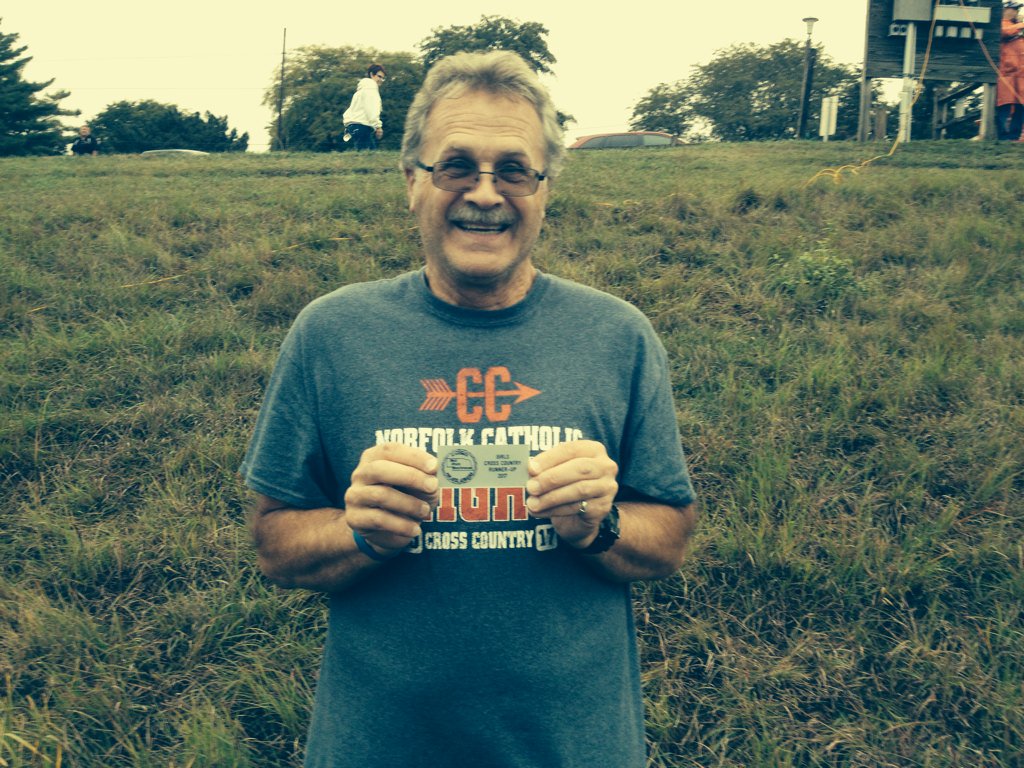 CoachAndersonBB's tweet photo. When your a happy XC coach @NCRedZone https://t.co/zwNG1r2IRD