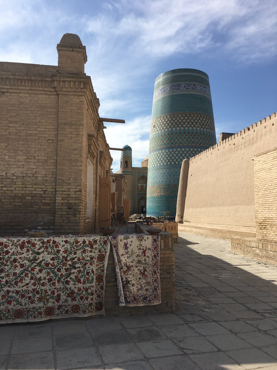 cajemoniz's tweet photo. Lovely sights in Khiva, Uzbekistan https://t.co/fOUicMWTHc
