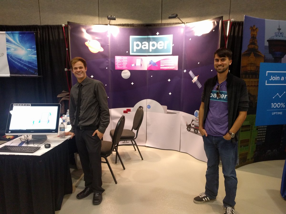 CBirdIII's tweet photo. Great time @pivottechyyc. Know things are serious when we bring in these @PaperHQ  fashion models https://t.co/Hvhsfq7boy