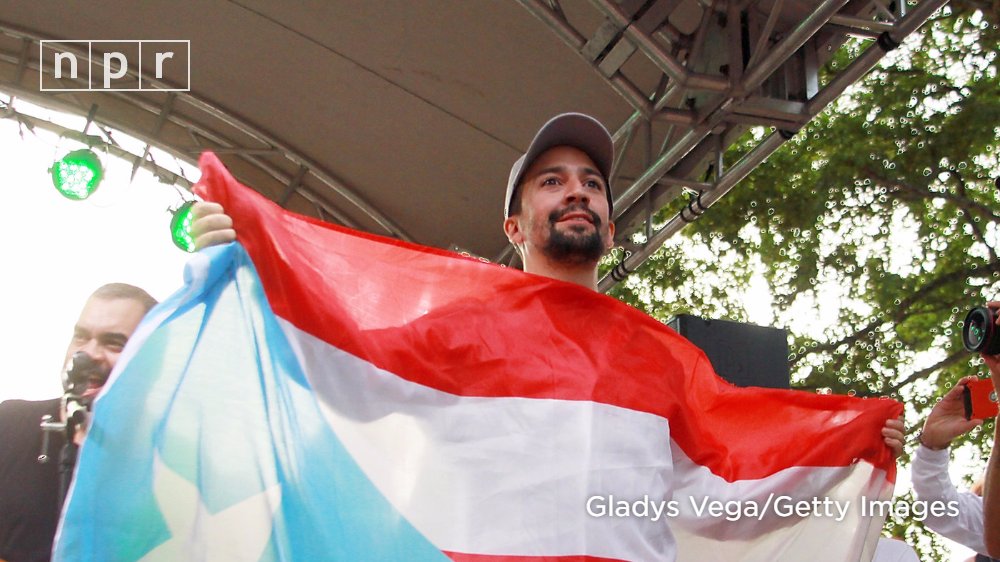 Lin-Manuel Miranda (<a href="/Lin_Manuel/">Lin-Manuel Miranda</a>) has a new song to help Puerto Rico recovery efforts. Hear the track &amp; an interview. n.pr/2fW4ABg