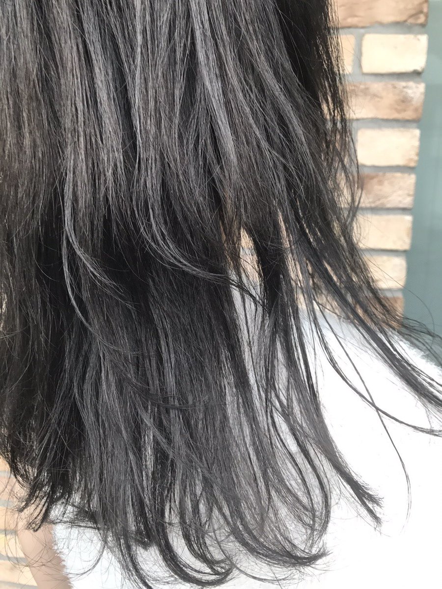 白髪染めに特化した美容室 Millet ミレット Pa Twitter ブリーチなしのシルバーアッシュ ブルーブラックをパールでまろやかにするとシルバーに見えます ルーティン 新丸子 武蔵小杉 武蔵小杉美容室 新丸子美容室