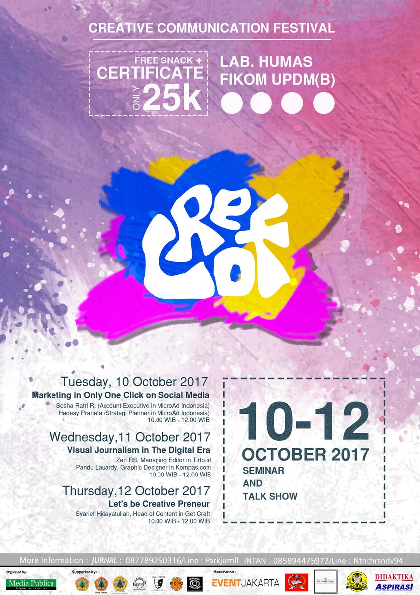 Mau tahu industri komunikasi kaya gimana? Coba dateng ke event yang satu ini!!! <a href="/MPdotco/">Media Publica</a> 
-
-
-
#WACM #moestopobasketball