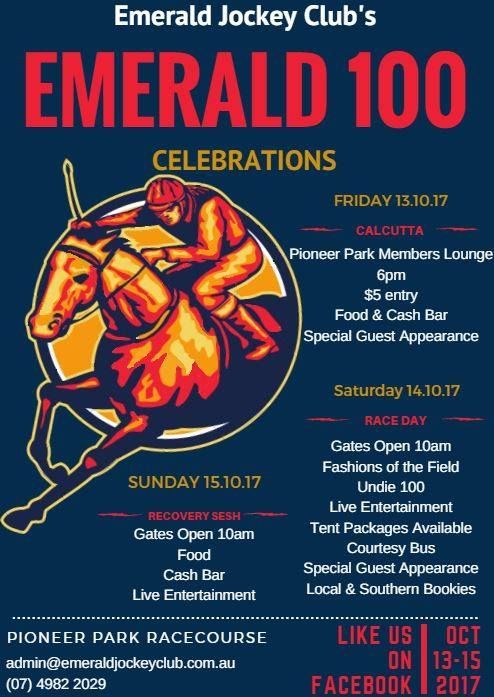EMERALDMARABOON's tweet photo. Its race day!!!  Saturday 14th October,  Emerald 100. Call Maraboon Motor Inn 07 49820777 for a great rate for race day!!!!!!!!!!! https://t.co/4RvwcADT6a