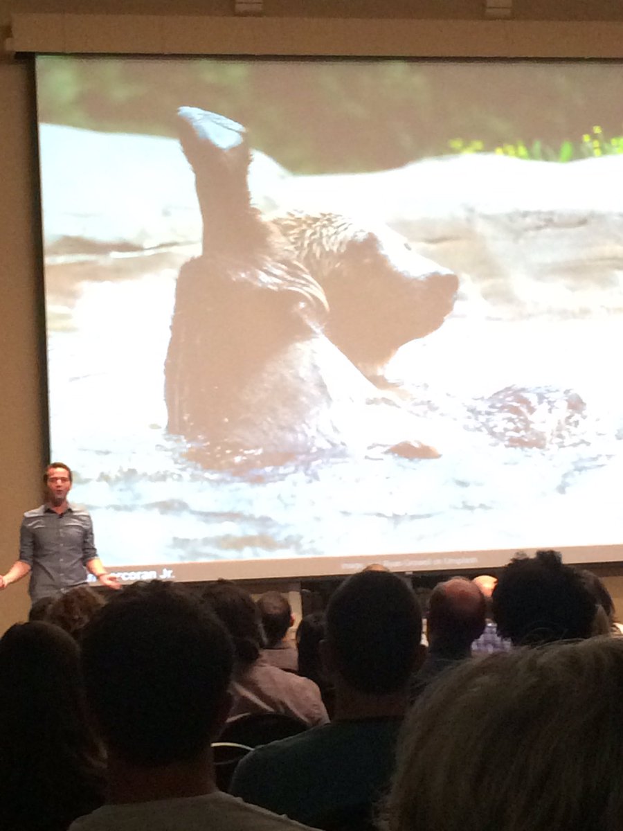 "We are works in progress." <a href="/kevincorcoranjr/">Kevin Corcoran Jr</a> on the epiphany of accidentally farting in a yoga class #ignitesd