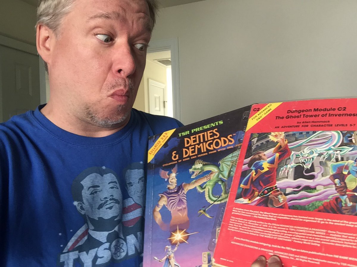 GiftsofGods's tweet image. #dnd Treasures! #ad&amp;amp;d Two of my favorites from #theeighties !