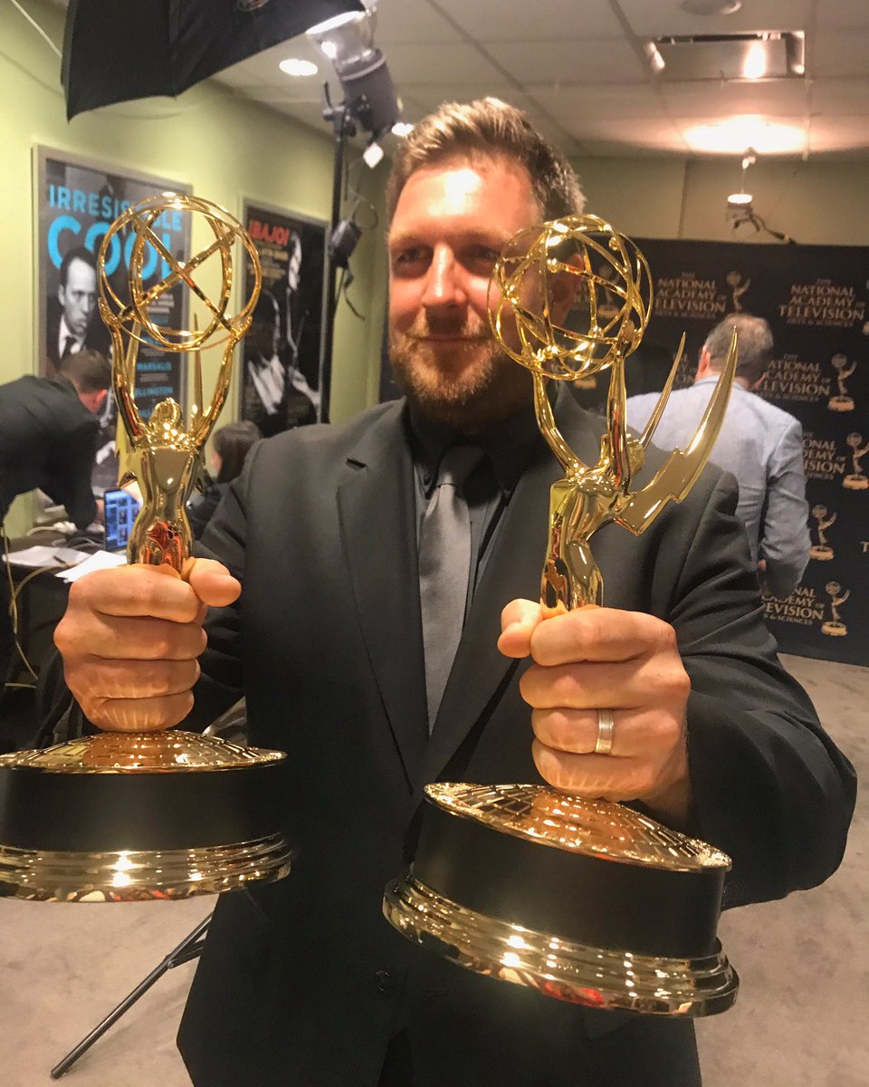 ThisIsRYOT's tweet photo. The man of the night! @daviddarg! Not βπΌ, but βπΌ Emmys! #BodyTeam12 https://t.co/O4sxaL5hj5