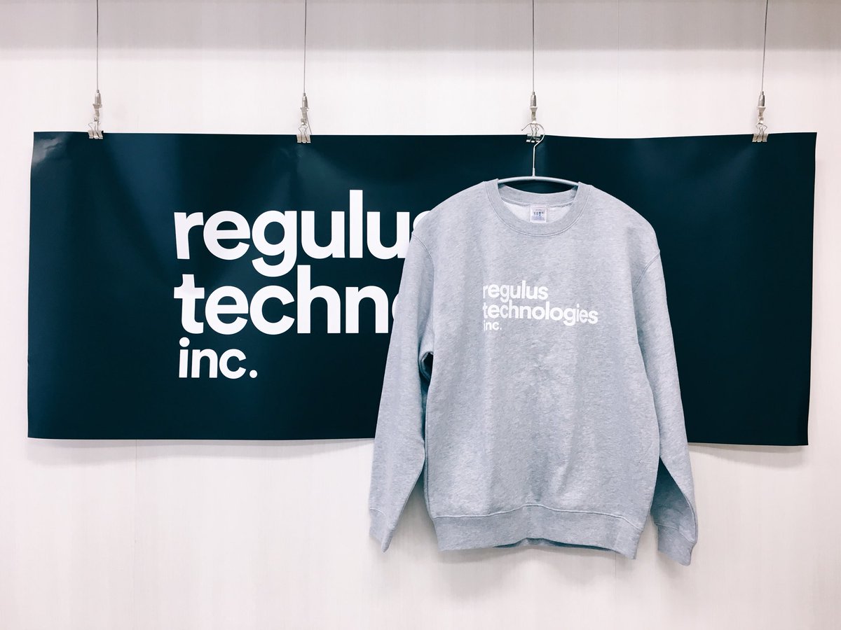 RegulusTechInc's tweet image. SUZURIで作ったスウェットが届きました！良い感じだー！！ ift.tt/2xlKTWt