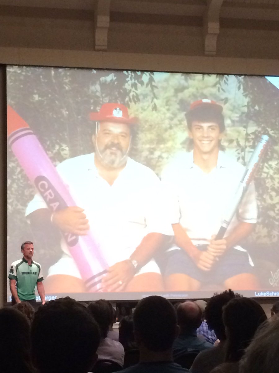 "He showed me that the stories I had been telling about myself had been limiting me." Luke Schrotberger #ignitesd