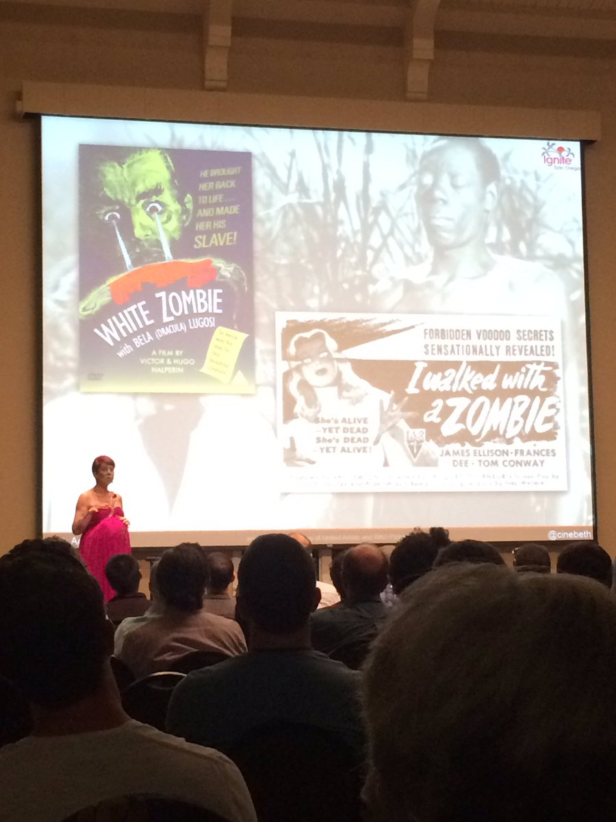 Zombie films reflect our own fears back at us. <a href="/cinebeth/">Beth Accomando</a> #ignitesd