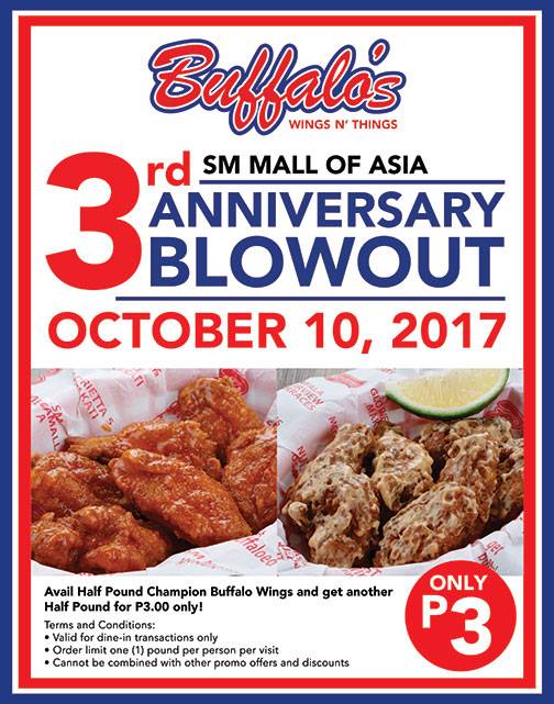 ventura99 Buffalo Wings And Things Promo