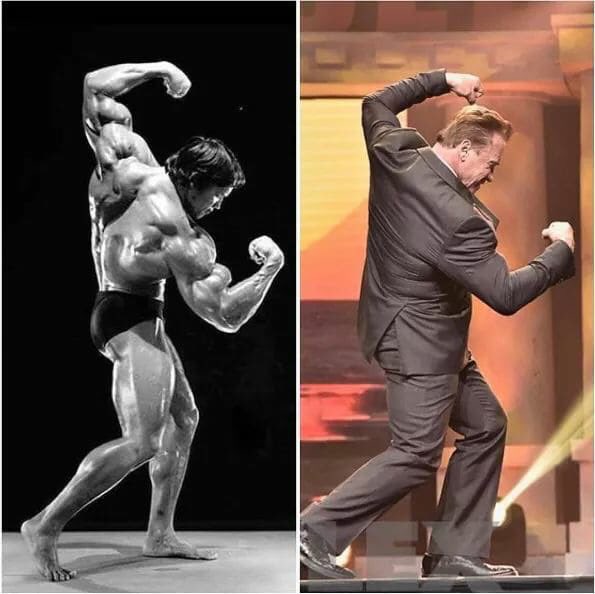 Bodybuilding Bros by EssentiallySports - Arnold Schwarzenegger hitting his signature  pose in front of Arnold Classic 2017 winner, Cedric Mcmillan.  Unfortunately, Mcmillan passed away in 2022. #arnoldschwarzenegger  #arnoldschwarzeneggerfan ...