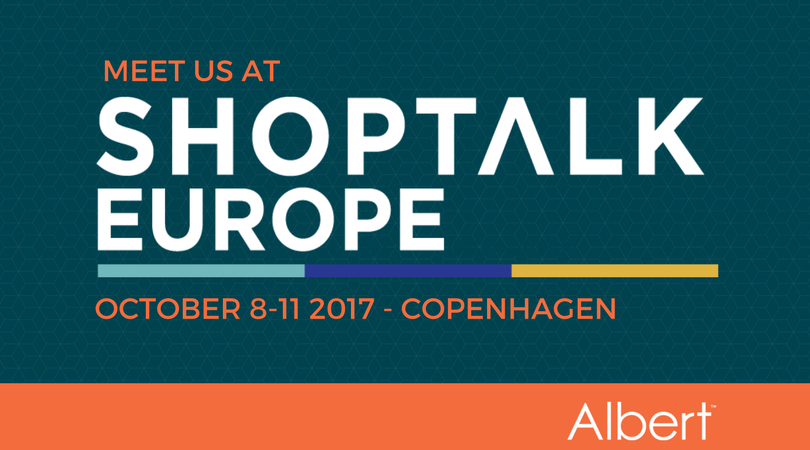 albertaimktg's tweet photo. Countdown to #ShoptalkEurope! Meet Albert, the first artificial Intelligence marketing platform for the enterprise-> https://t.co/TzwtqHQ4To https://t.co/aWWigJNDYd