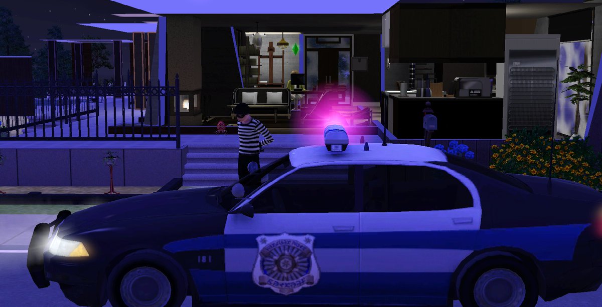 DrBox_Sims's tweet image. 내가 심즈를 잠시 안한 사이에 무슨 일이 있었기에 들어오자마자 가장 먼저 보이는 것이 집에 도둑이 들었다가 잡혀가는 것인가?