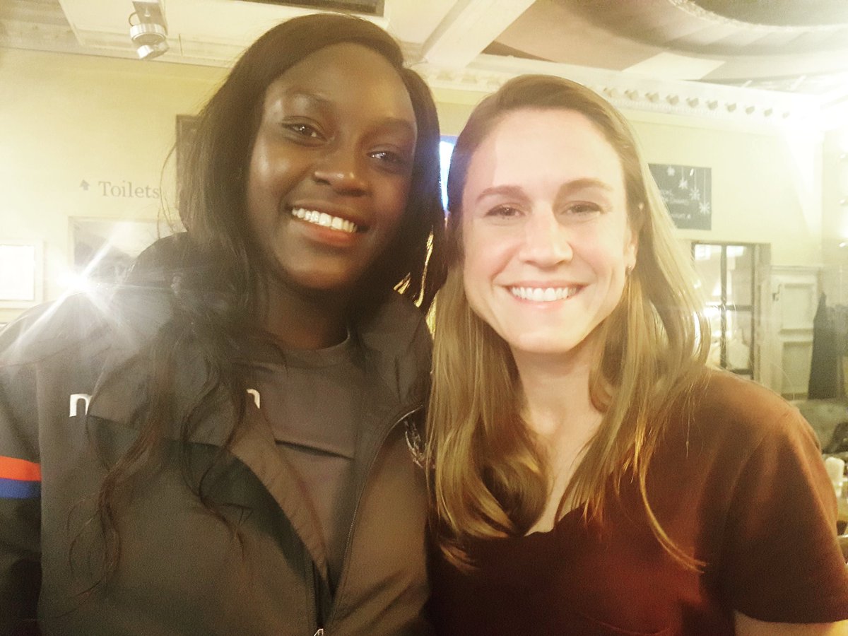 jeansseninde's tweet photo. Last nyt wit @ArsenalWFC player @HeatherOReilly alongside @CommonGoalOrg founder.Talking how we cn impact our communities through football. https://t.co/NzEyHswM3i