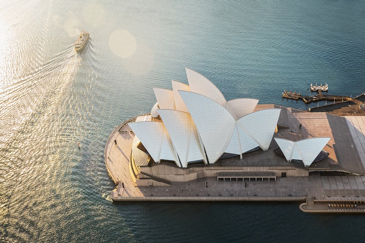 ArchitectureAU's tweet photo. Sydney Opera House, ‘masterpiece of human creative genius,’ receives new conservation plan: https://t.co/HjpkVhYSrP https://t.co/hPuyyIkJv6