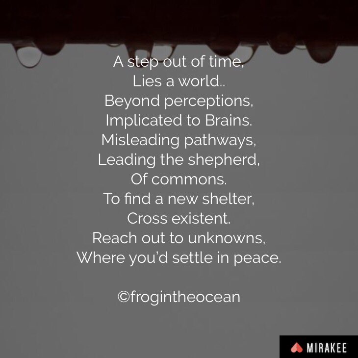 FrogInTheOcean's tweet photo. #micropoetry #micropoem #poetry #PoetryCorner #poem #PoetryInLight #365daysofpoetry #AmWriting #words #poetrytrail 16/365 https://t.co/wrLg3ezNiv