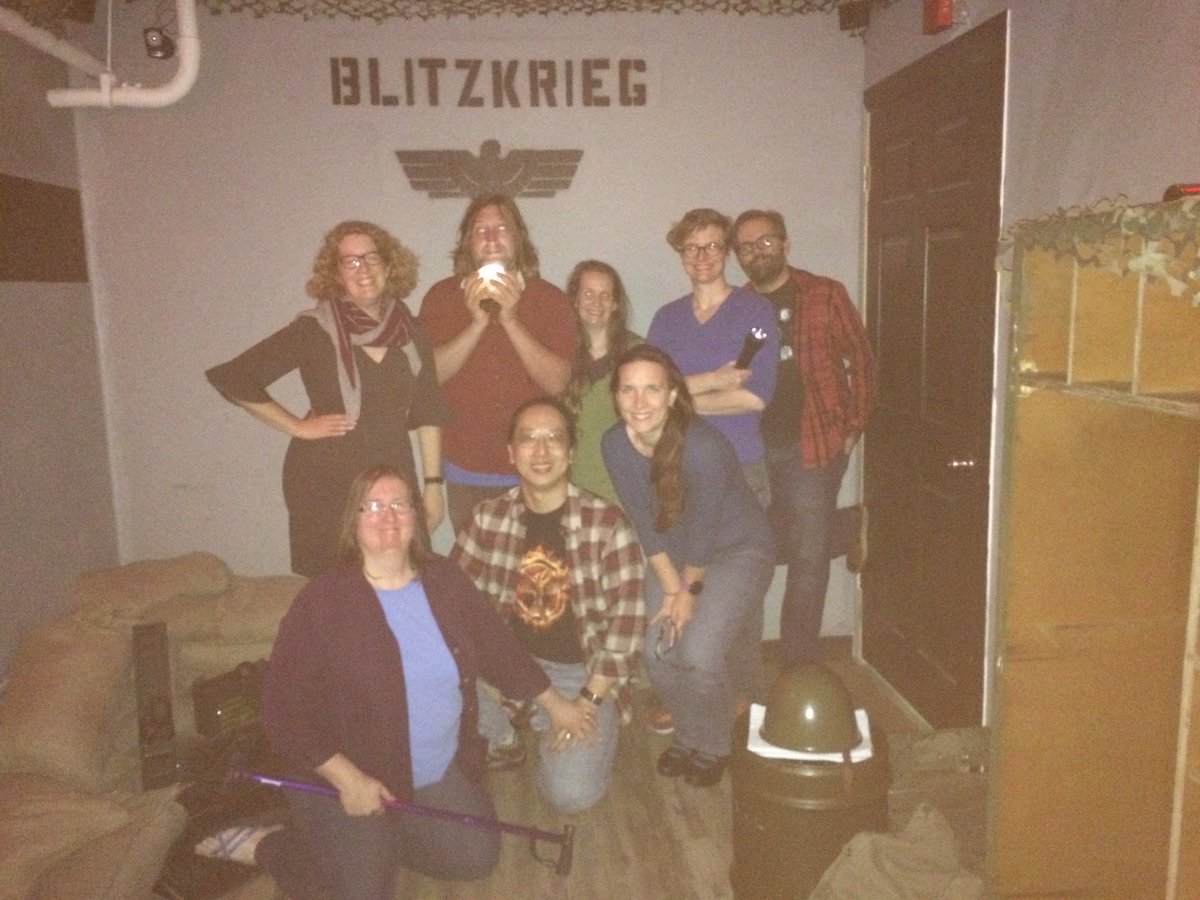 teamsnout's tweet photo. Escaped again! My only complaint is that we did not get to punch any Nazis. @LabyrinthPDX #dontcallhimsir https://t.co/MTDAZCDEli
