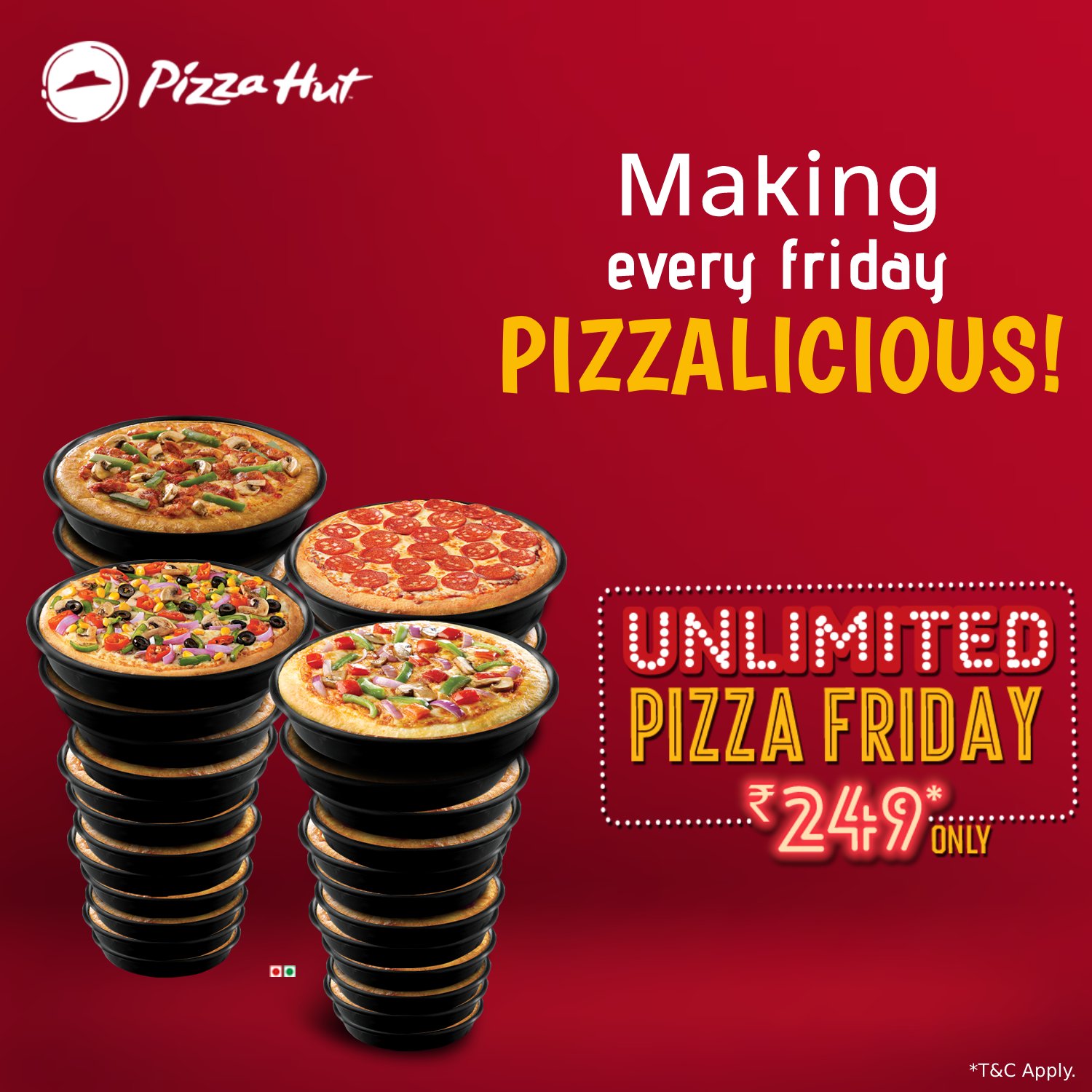 Pizza hut friday offer online