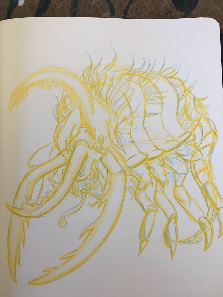 albrechtehart's tweet photo. New creature in the works based off of a Hercules beetle #beetle #creature #monstercreator https://t.co/6Wiocu5wJ9