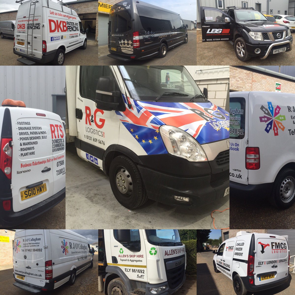 Some recent projects #branding #signage #ely #wrap