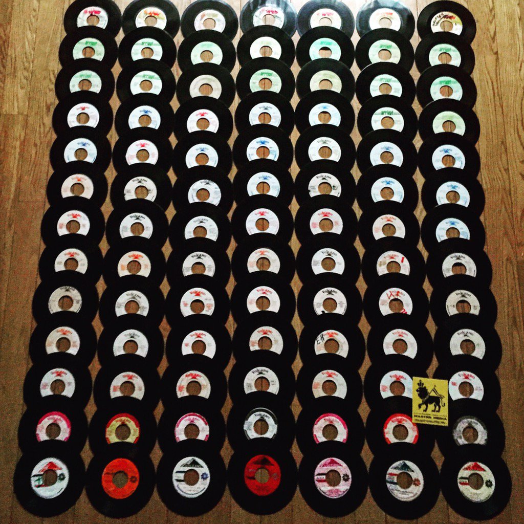 ■MIX CD製作で聴いたいた 
『VOLCANO 45 』

#Strictly_Jamaican_Muzik #MixCD
#DancehallClassics #Records #45
#master_media_muzik