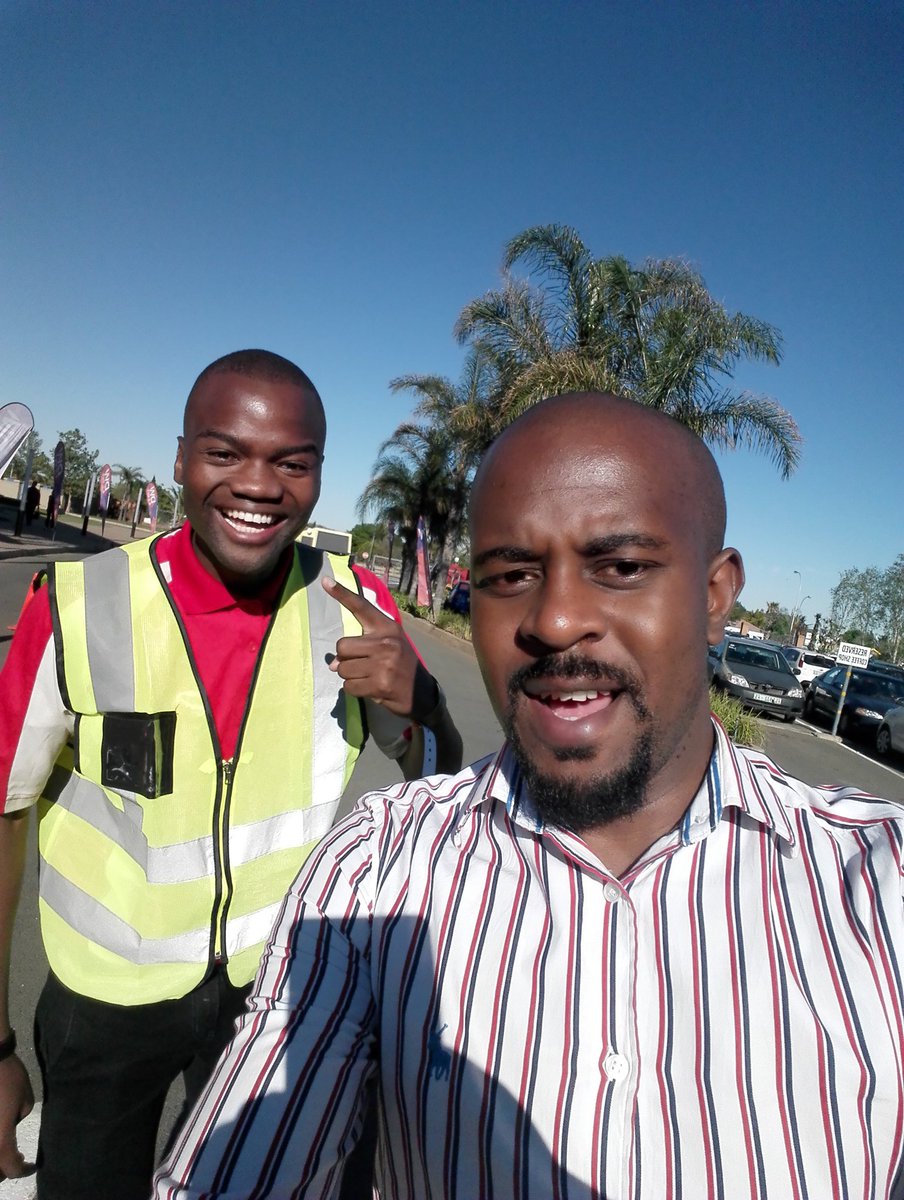 NelsonDhlamini's tweet photo. #DreamWeek2017 #Dreamw17k  @CRCMain with @ThobileMushwana as we are servants of the House... #usher and #security https://t.co/FXIxgzObIb